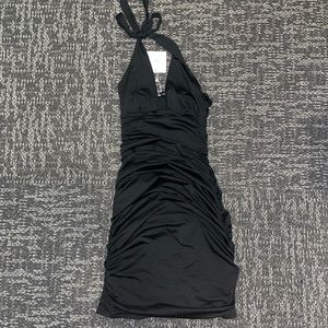 Black Halter Dress